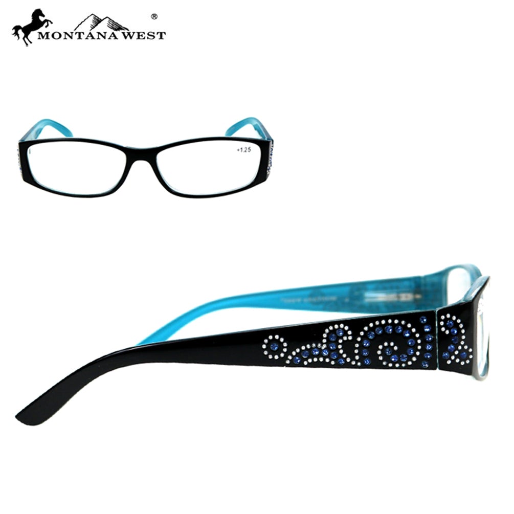 RG-022 Montana West Bling Bling Collection Reading Glass