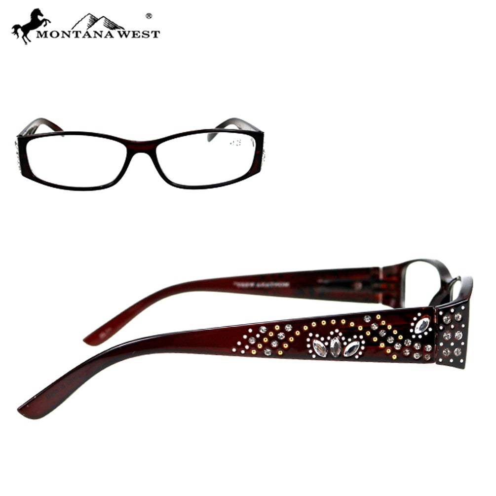RG-023 Montana West Bling Bling Collection Reading Glass