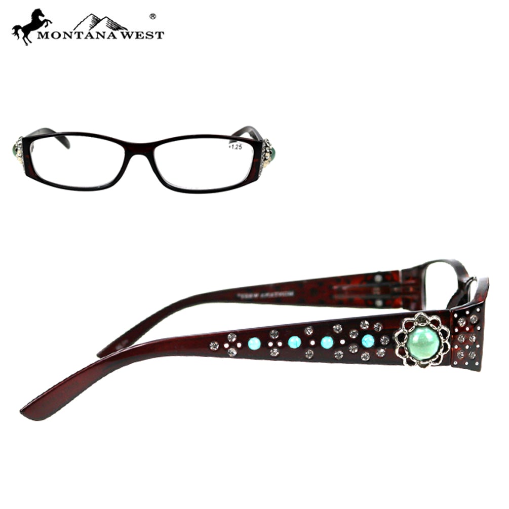 RG-025 Montana West Concho Collection Reading Glass