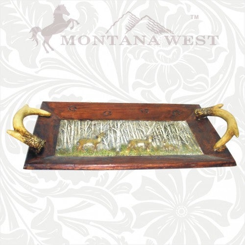 RS-BH001 Montana West Tranquil Deer Tray
