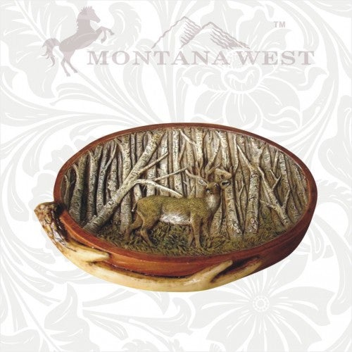RS-BH003 Montana West Tranquil Deer Soap Holder