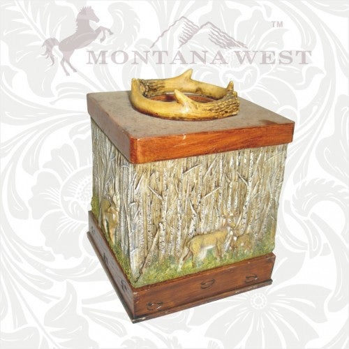 RS-BH004 Montana West Tranquil Deer Tissue Holder