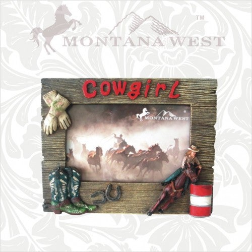 RS-F057 Montana West Cowgirl Boots Photo Frame