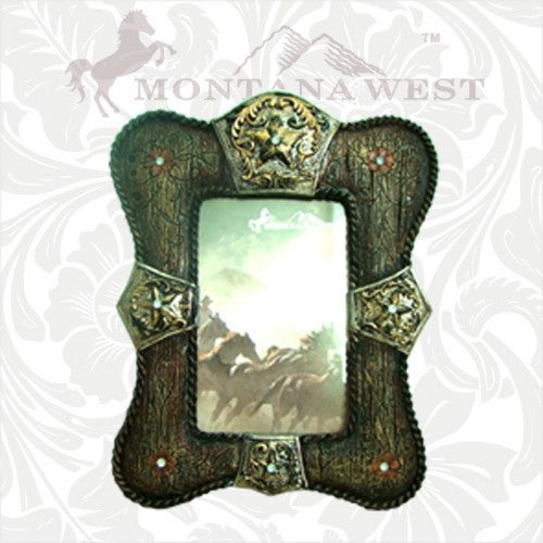 RS-FB22 Montana West Four Lone Stars Photo Frame R