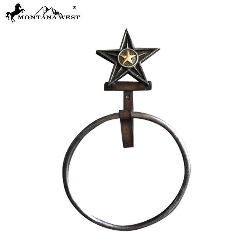 RSM-1797 Montana West Western Lonestar Towel Ring