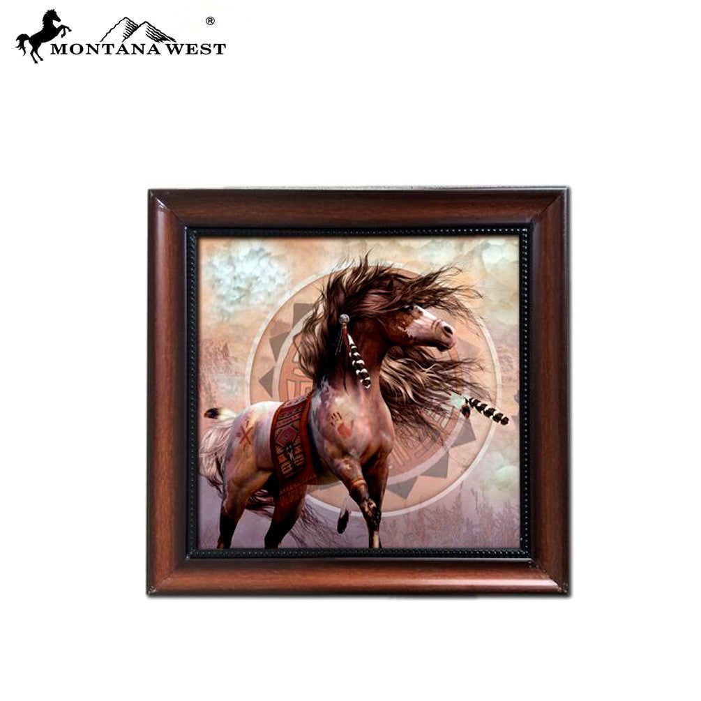 RSM-1941 Montana West Horse Art-Laurie Prindle Wall Plaque