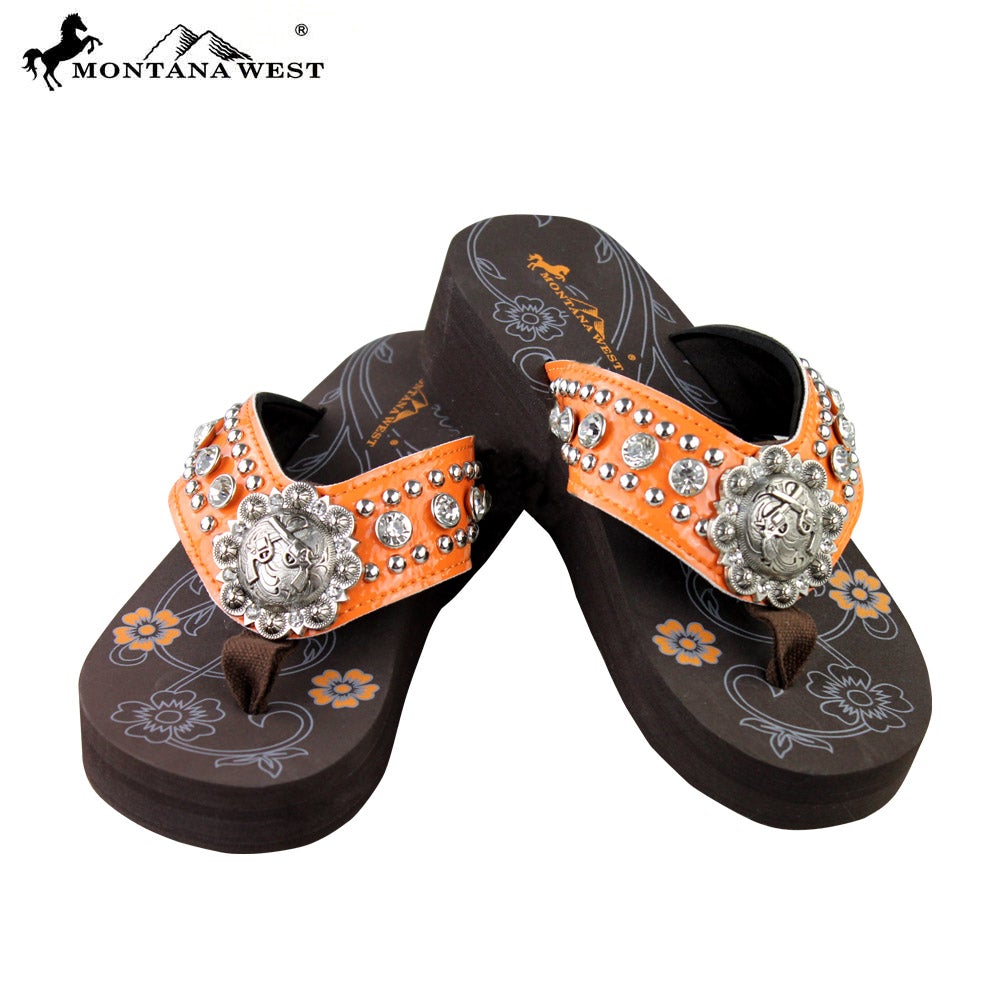 SE16-S103 Bling Bling Collection Flip Flops By Case