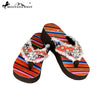 SE36-S002 Montana West Serape Flip-Flops Collection By Size