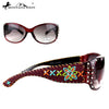 SGS-3609 Montana West Floral Embroidery Collection Sunglasses By Pair