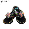 SS-S001 Embroidered Collection Flip Flops By Size