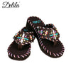 SS-S002 Delila Collection Flip Flops By Size