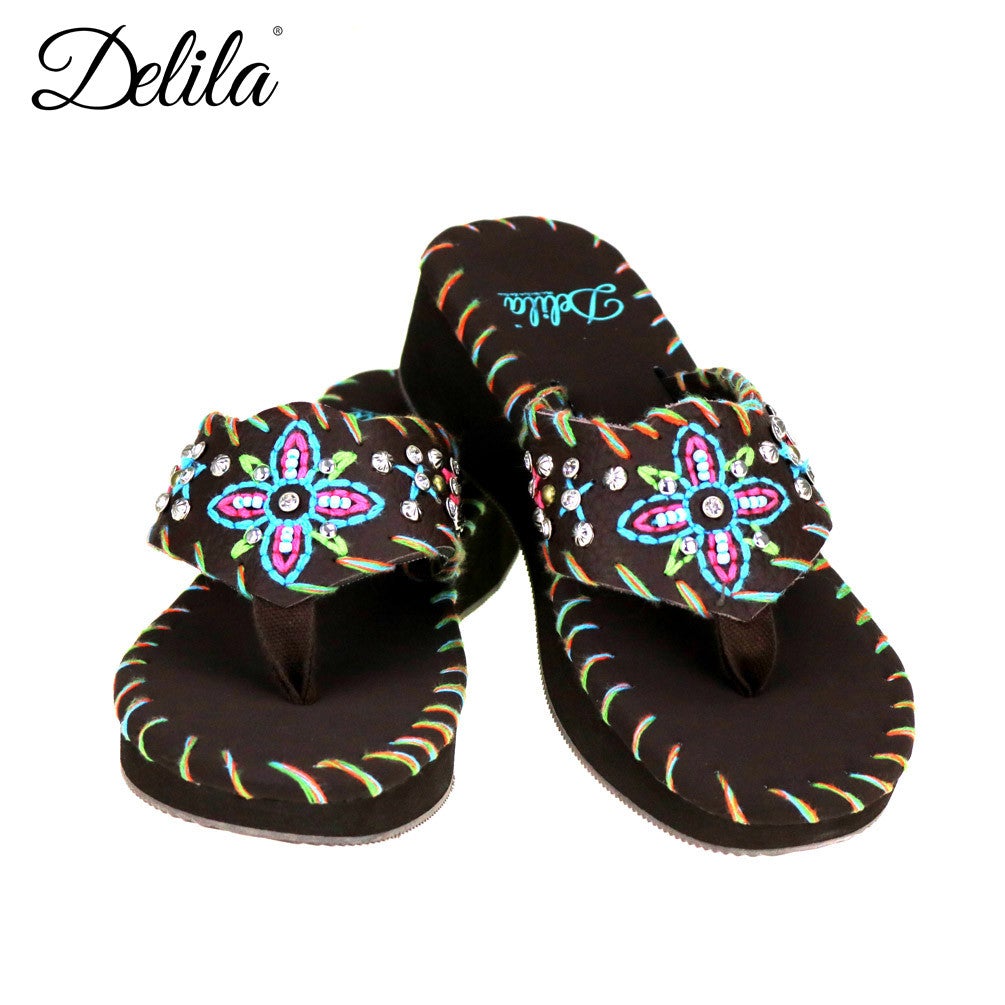 SS-S004 Delila Collection Flip Flops By Case
