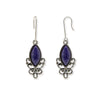Victorian Sterling Silver Earrings Gemstone Earrings-78300