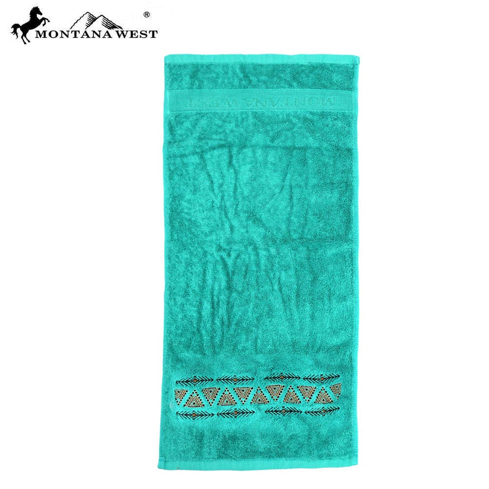TW03 Montana West Hand Towels - Set of 6 Assorted Colors
