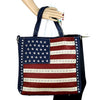 US19-8260 Montana West American Pride Collection Tote/Crossbody