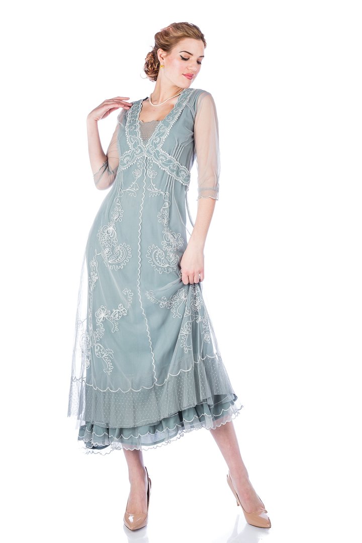 Romantic Vintage Inspired Titanic Downton Abbey Inspired Dress-40701 Romantic Vintage Inspired Titanic Downton Abbey Inspired Dress-40701