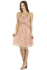 Soft Pink Vintage Inspired Nataya Dress-AL216 - Blanche's Place