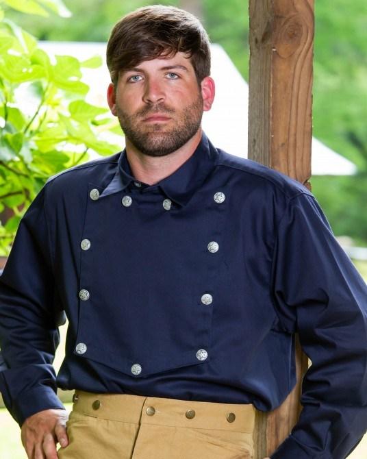 Men's Old West Bib Front Shirt-CM525 - Blanche's Place