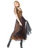 Bewitching Nataya Vintage Inspired Gold Alice Dress-40815