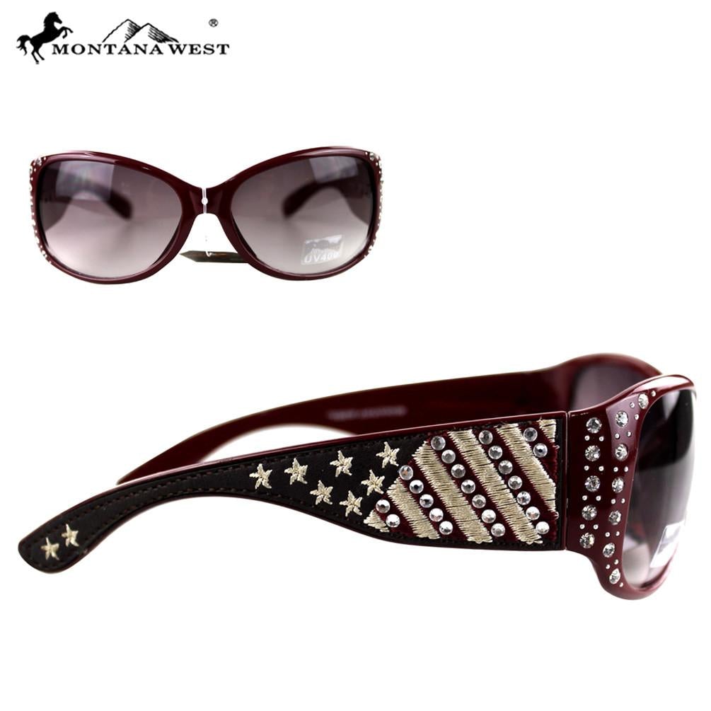 SGS-US03 Montana West US Pride Collection Sunglasses by Pair