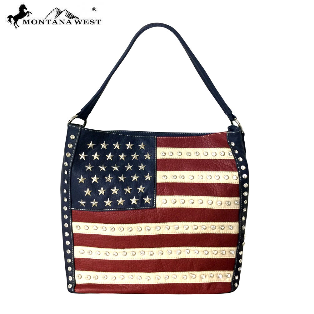 US19-918 Montana West American Pride Collection Hobo